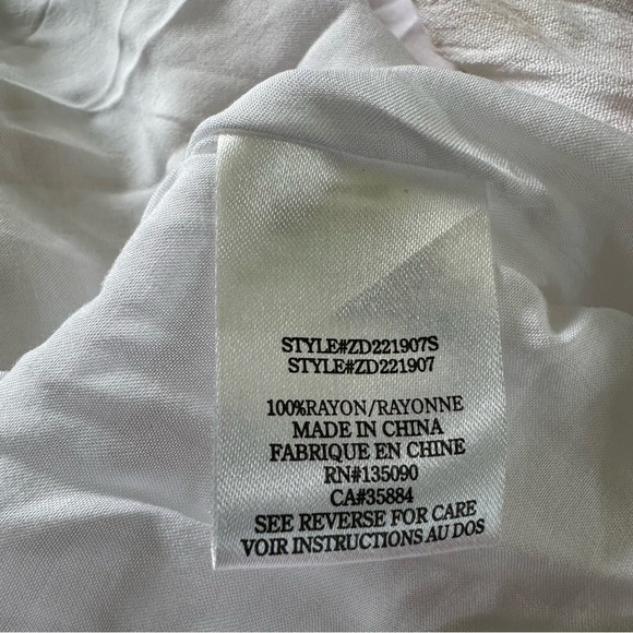 Z Supply Tie Dye Maxi Dress Button Down Front Sz M - Picture 12 of 13